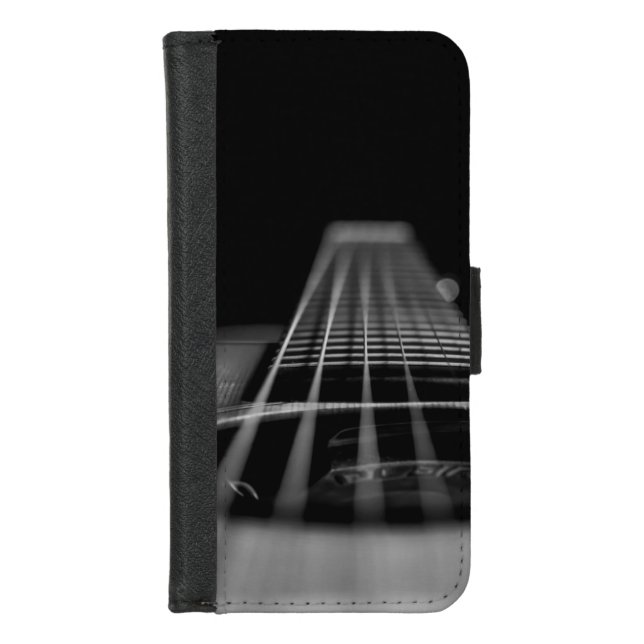 Awesome Acoustic Guitar iPhone Wallet Case (Front)