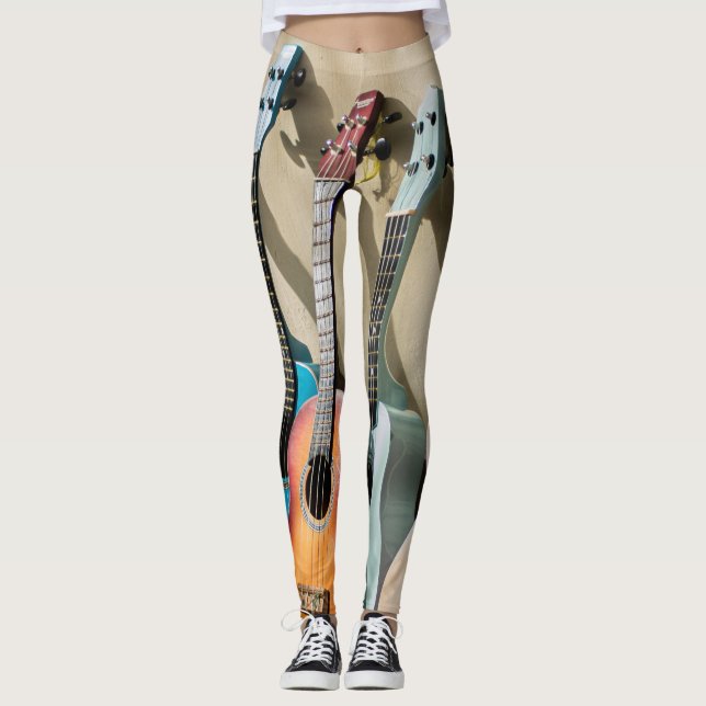 Awesome Acoustic Guitar Leggings (Front)