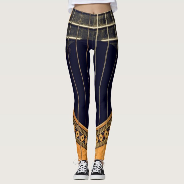 Awesome Acoustic Guitar Leggings (Front)