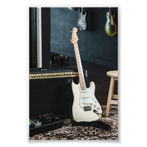 Awesome Acoustic Guitar Photo Print