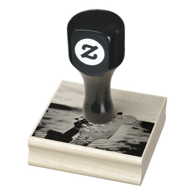 Awesome Acoustic Guitar Rubber Stamp (Stamp)