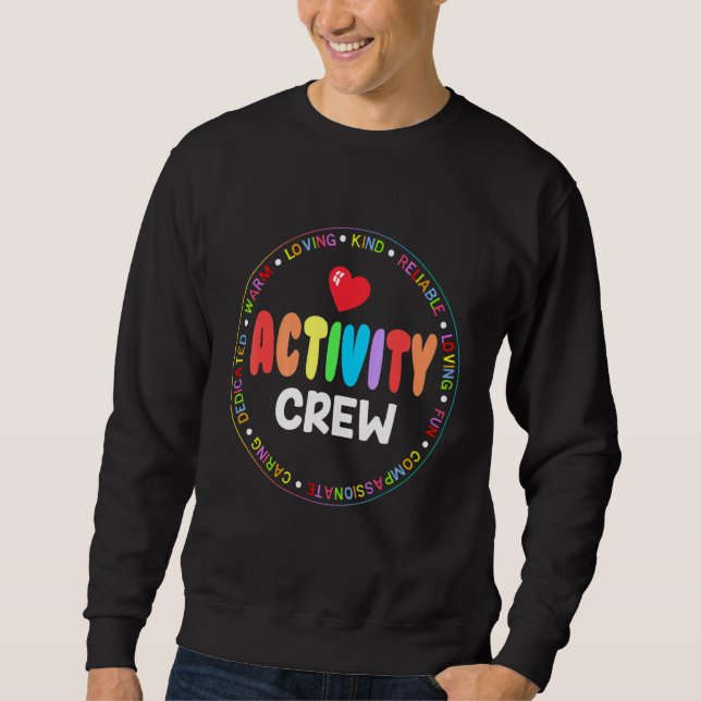 Awesome Activity Crew Director Activity Profession Sweatshirt (Front)