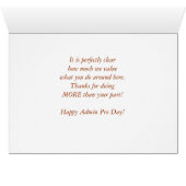 Awesome Admin Pro on Admin Pro Day Cards (Inside Horizontal (Bottom))