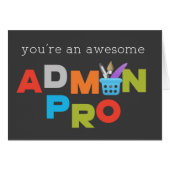 Awesome Admin Pro on Admin Pro Day Cards (Front Horizontal)