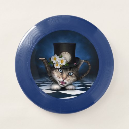 Awesome Alice in Wonderland Teapot Cat Wham_O Frisbee