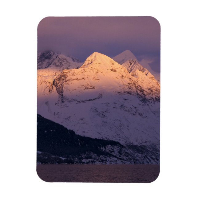 Awesome Alpenglow Magnet (Vertical)