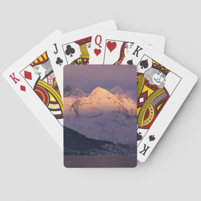 Awesome Alpenglow Poker Cards (Back)