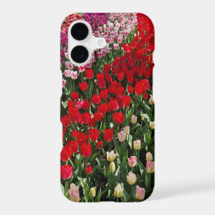 Awesome and Colorful Delft Tulips iPhone 17 Case