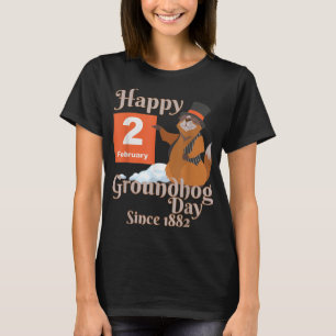 Awesome and Funny Happy Groundhog Day Shirt