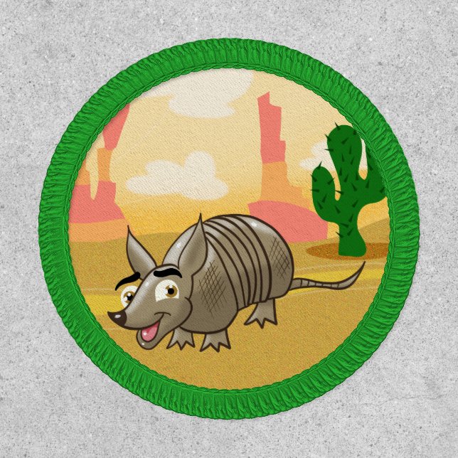 Awesome Armadillo Patch (Front)
