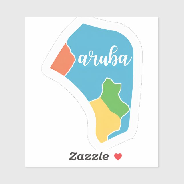 Awesome aruba sticker (Sheet)