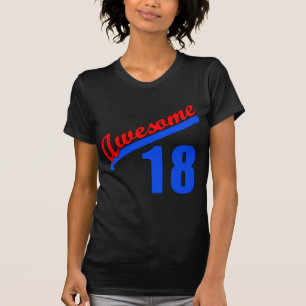 Awesome at 18 Years Old 18th Birthday T-Shirt
