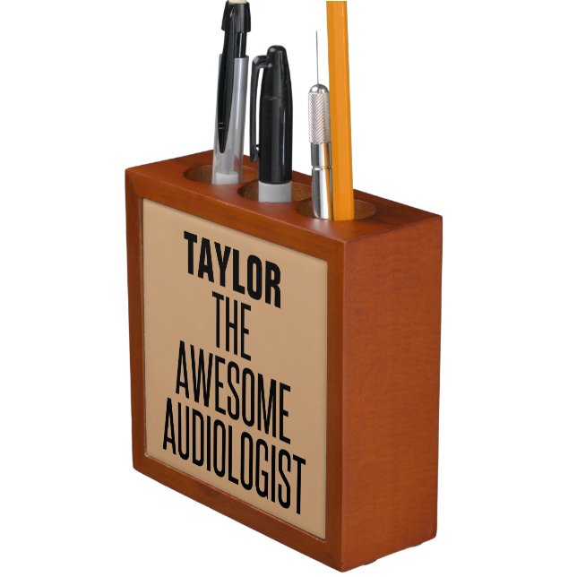 Awesome Audiologist Desk Organizer (In Situ)