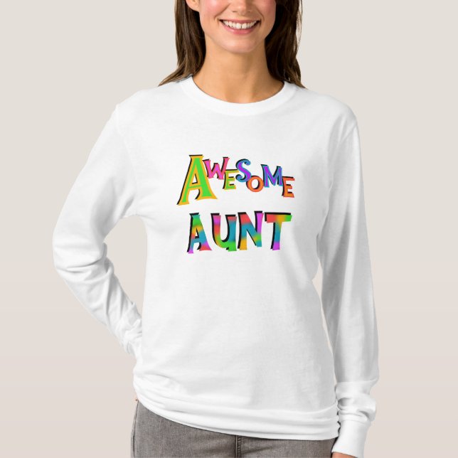 Awesome Aunt T-shirts and Gifts (Front)