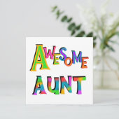 Awesome Aunt T-shirts and Gifts (Standing Front)