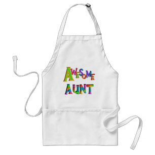 Awesome Aunt T-shirts and Gifts Adult Apron