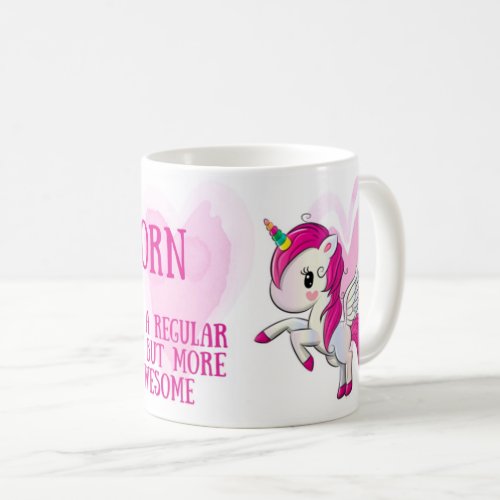 Awesome Aunt unicorn mug