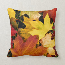 "Awesome Autumn Throw Pillow"
