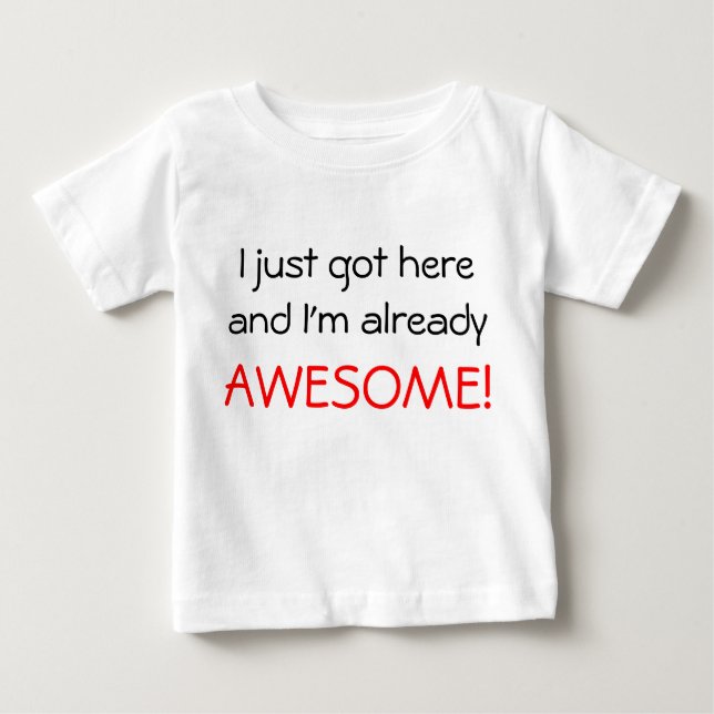 Awesome Baby T-Shirt (Front)