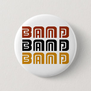 Awesome Band Trio Music Gift Pinback Button
