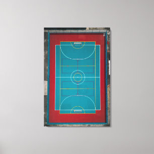 Awesome Basketball Artwork Canvas Print