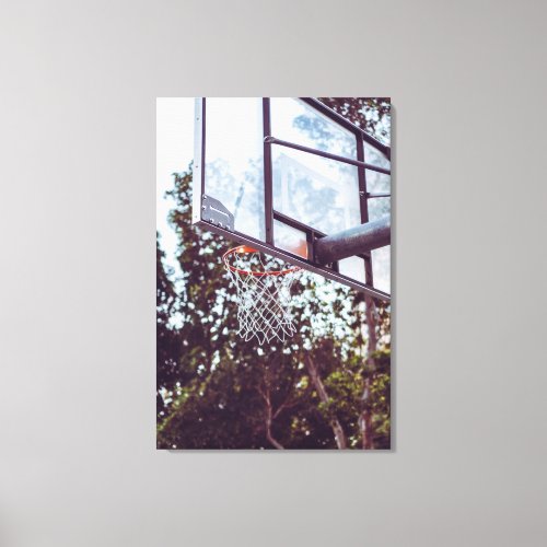 Awesome Basketball Artwork Canvas Print