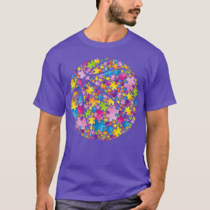Awesome Basketball Autism Awareness Sport Men Wome T-Shirt