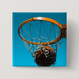 Awesome Basketball Design Button