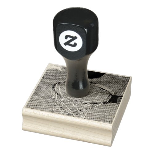 Awesome Basketball Gift Rubber Stamp