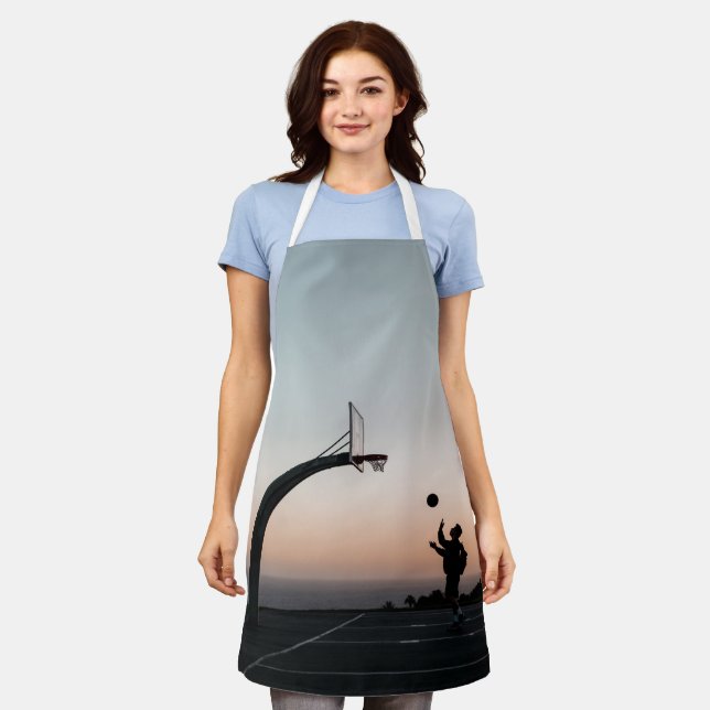 Awesome Basketball Hoop Apron (Worn)