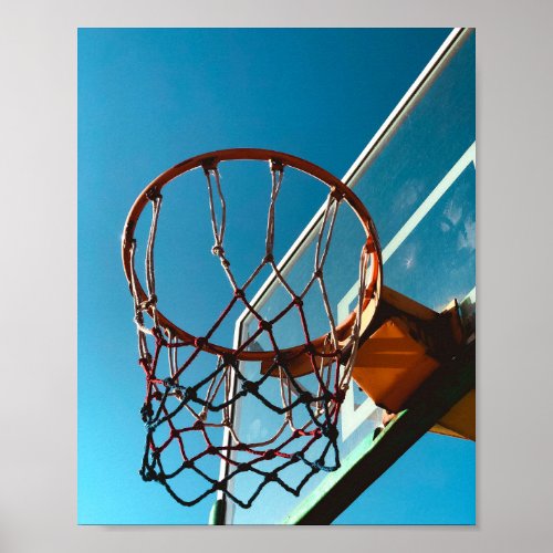 Awesome Basketball Hoop Poster