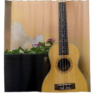 Awesome Bass Guitar Shower Curtain
