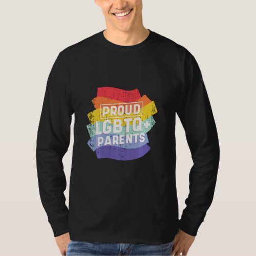 Awesome Be You Lgbtq Proud Parents Rainbow Pride C T_Shirt