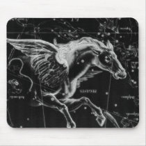 awesome beautiful mystic flying wings horse mouse pad