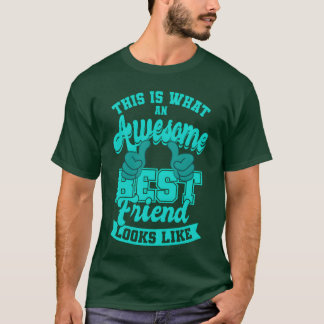 Awesome Best Friends Best Friends Quotes BFF retro T-Shirt