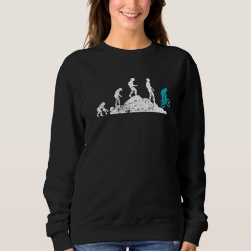 Awesome Bicycle  Mountain Cycling Vintage Sweatshirt