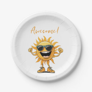 Awesome Birthday Party- Paper Plates