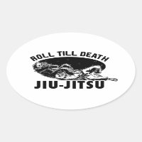 Awesome BJJ Grim Reaper Armbar Jiu-jitsu Sticker