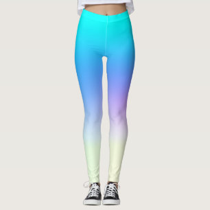 Awesome Blue Boom Leggings #2