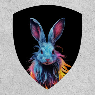 Awesome Blue Rabbit on Fire Patch