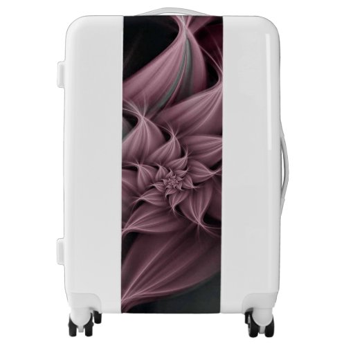 Awesome Blush Flower Fractal  Luggage