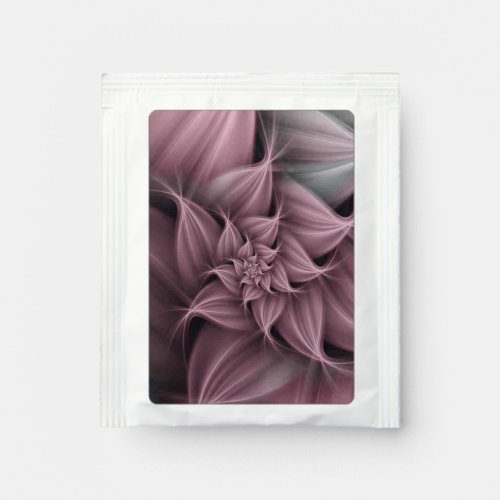 Awesome Blush Flower Fractal  Tea Bag Drink Mix