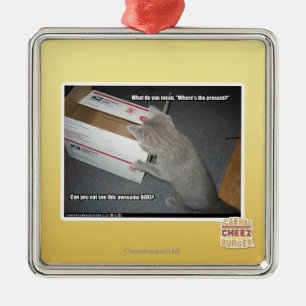 Awesome Box Metal Ornament