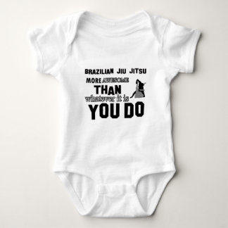 Awesome brazilian jiu jitsu design baby bodysuit