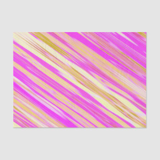 Awesome Bright Pink Diagonal Design Tissue Paper