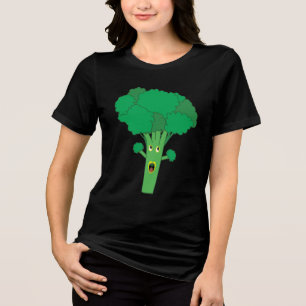 Awesome Broccoli Funny Vegetable Tri-Blend Shirt