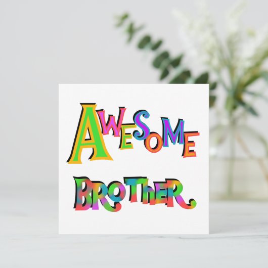 Awesome Brother T-shirts and Gifts (Standing Front)