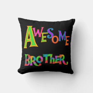 Awesome Brother T-shirts and Gifts Throw Pillow