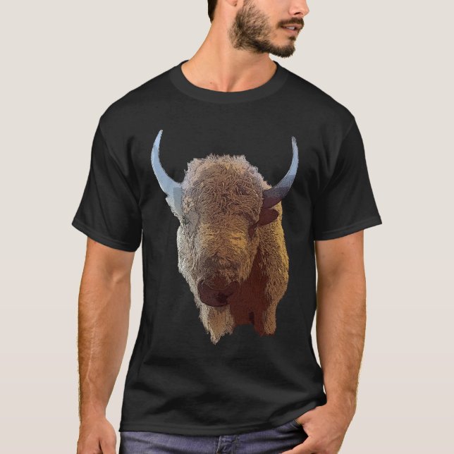 Awesome Buffalo T-Shirt (Front)