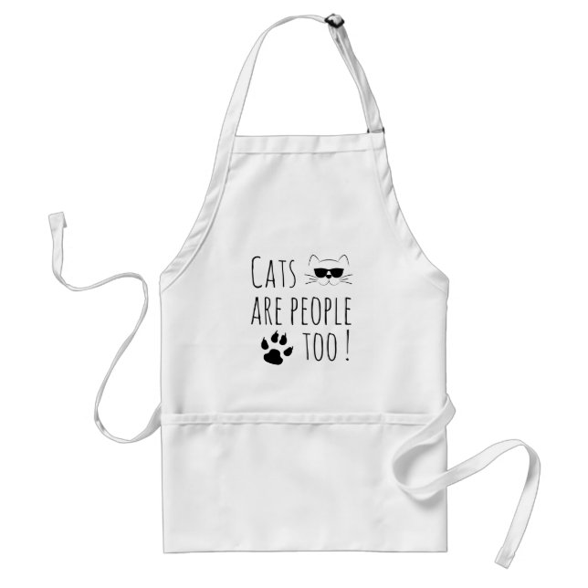 Awesome Cats Adult Apron (Front)